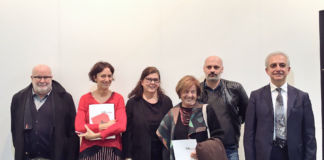 Da sinistra Richard Flood, Chiara Caroppo, Beatrice Merz, Liliana Dematteis, Mario Petriccione, Riccardo Montanaro