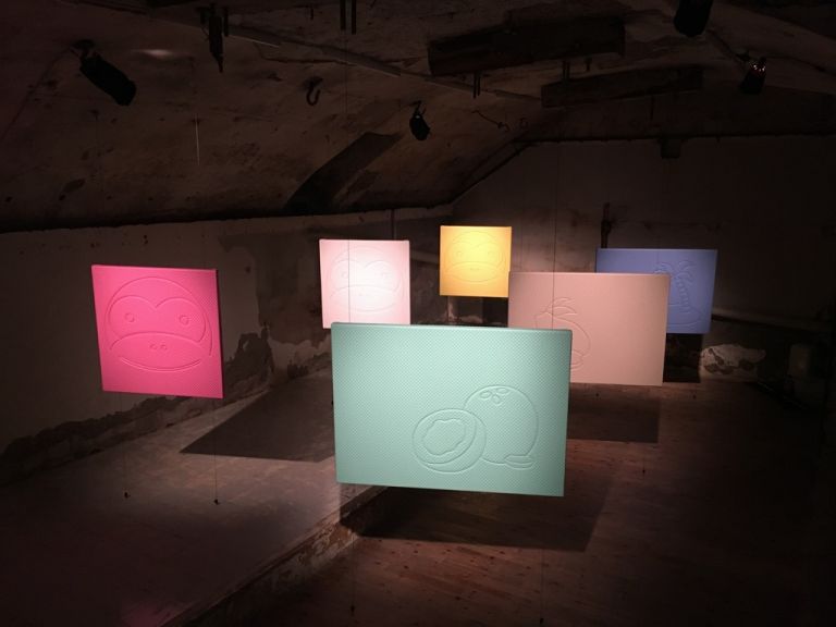 Domenico Balsamo - exhibition view at Dino Morra Arte Contemporanea, Napoli 2016