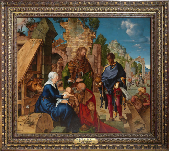 L'Adorazione dei magi di Albrecht Dürer