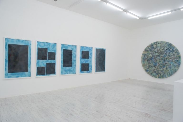 Erik Saglia – Grande Cosmogonia Portatile - exhibition view at Galleria Thomas Brambilla, Bergamo 2016