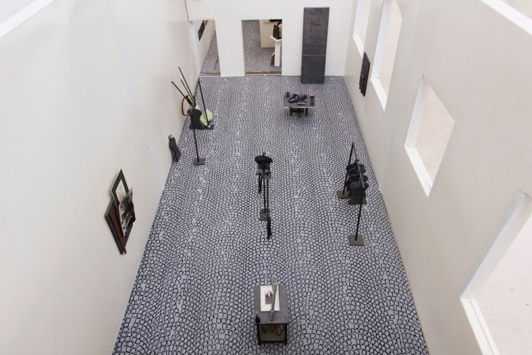Fabio Mauri – Retrospettiva a luce solida - exhibition view at Museo Madre, Napoli 2016 - photo Amedeo Benestante