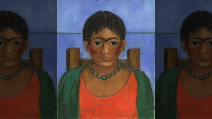 Frida Kahlo, Niña con collar