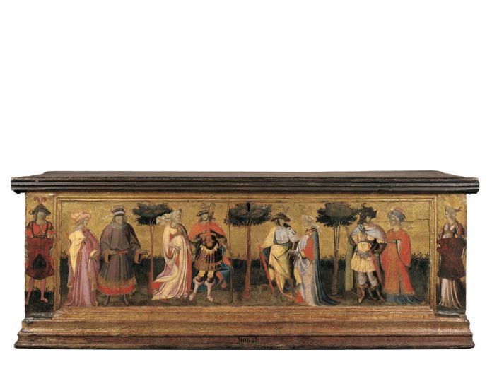Giovanni di Marco di Giovanni, detto Giovanni dal Ponte, Giardino d’amore, 1430-35 ca. – Parigi, Institut de France, Musée Jacquemart-André