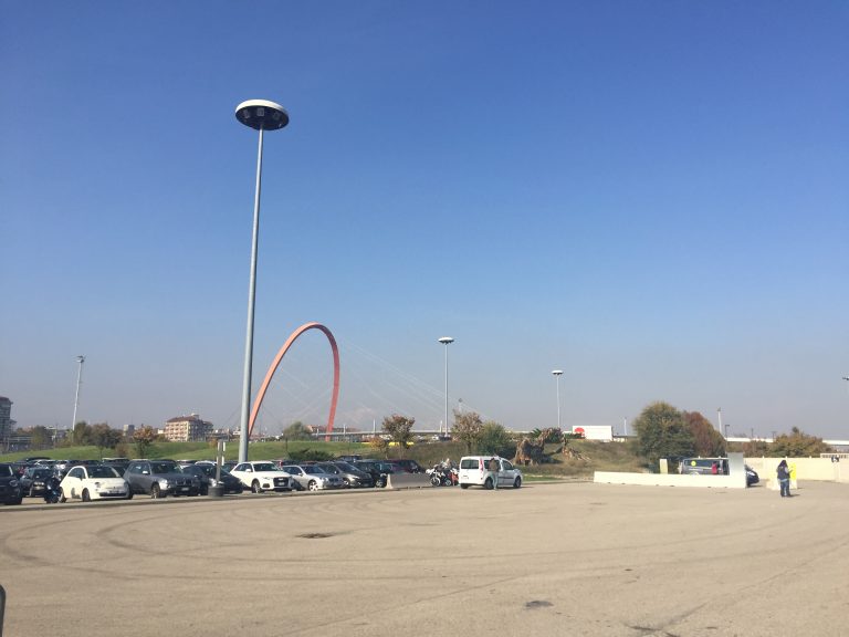 Hilario Isola, Paesaggio con ponte e uomo pensoso