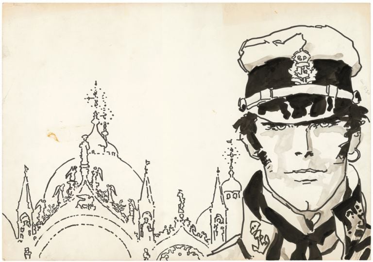 Hugo Pratt, Corto Maltese. Favola di Venezia. Copertina © 1979 Cong SA, Svizzera. Tutti i diritti riservati