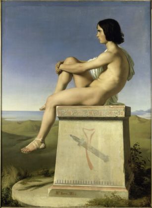 Hippolyte Frandrin, Polite figlio di Priamo, 1834 - Saint-Etienne, musée d'Art et d'Industrie - ph. Daniele Molajoli