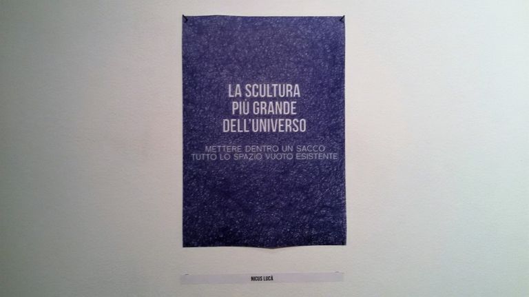 Impossibile. Collettiva a 90 nomi - exhibition view at Spaziobianco, Torino 2016