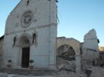 La Facciata della Basilica di San Benedetto, Norcia (foto Massimo Mattioli)