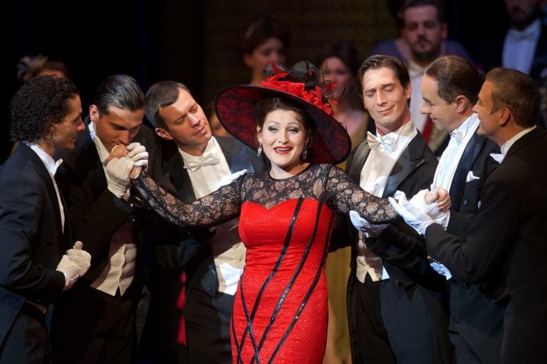 La Vedova Allegra, Hanna Glawari (Krisztina Kónya) ©Zani – Casadio