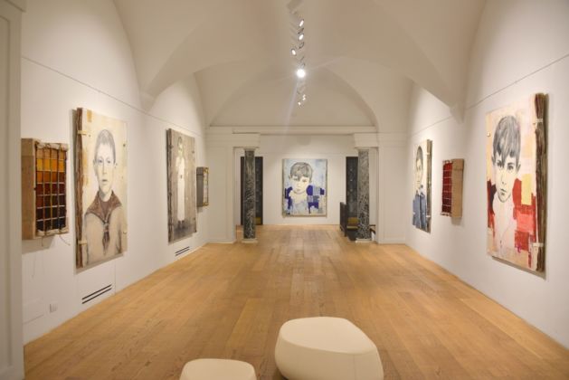 Louis Boudreault - exhibition view at Tornabuoni Arte, Firenze 2016 - photo credit Valentina Grandini