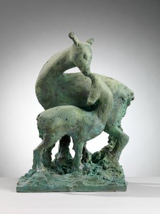 Manfredi Beninati, Senza titolo, 2016 - bronzo, cm 56x23,5x4 - courtesy Galleria Poggiali e Forconi, Firenze