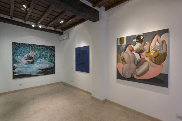 Non amo che le le rose che non colsi - exhibition view at Richter Fine Art, Roma 2016