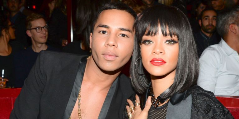 Olivier Rousteing e Rihanna