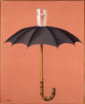 René Magritte, Le vacanze di Hegel, 1958. Olio su tela, 60 x 50 cm, collezione privata © Adagp, Parigi 2016 - Photothèque R. Magritte - Banque d’Images, Adagp, Parigi 2016. Courtesy Centre Pompidou