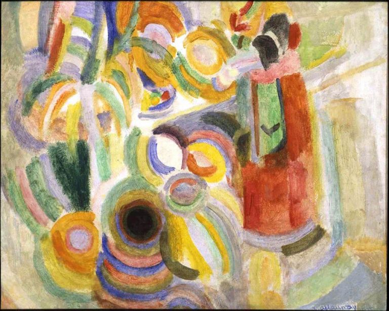 Robert Delaunay, Studio per La Grande Portugaise, 1915 - Gian Enzo Sperone, Sent