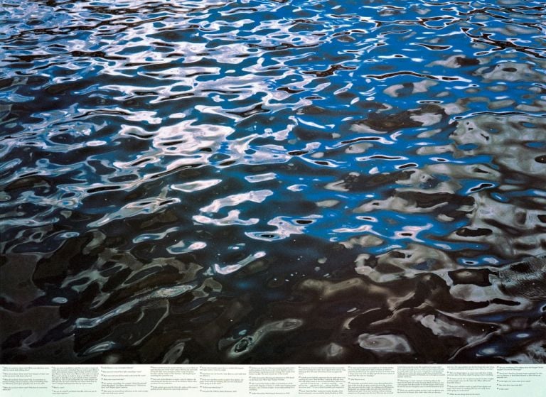 Roni Horn, Still Water (The River Thames, for Example), 1999 (particolare) - Kunsthaus Zürich, Grafische Sammlung - © Roni Horn