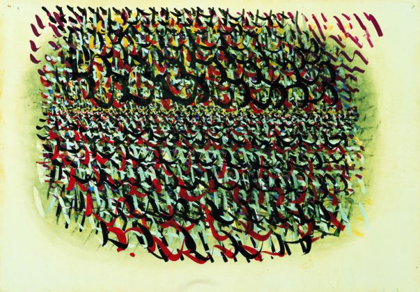 Tancredi Parmeggiani, Senza titolo (Paesaggio di spazio), 1952-53 - Collezione Peggy Guggenheim, Venezia