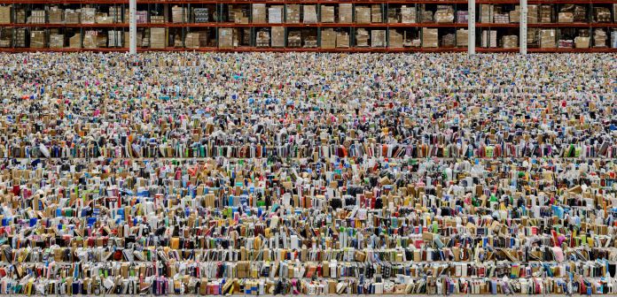 Andreas Gursky, Amazon, 2016, foto Â© Andreas Gursky, 2016 Artists Rights Society (ARS), New York, VG Bild-Kunst, Bonn, courtesy Gagosian