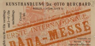 Bildquelle- Kunsthaus Zürich. Erste Internationale Dada Messe. Ausstellung und Verkauf dadaistischer Erzeugnisse, Kunsthandlung Dr. Otto Burchard