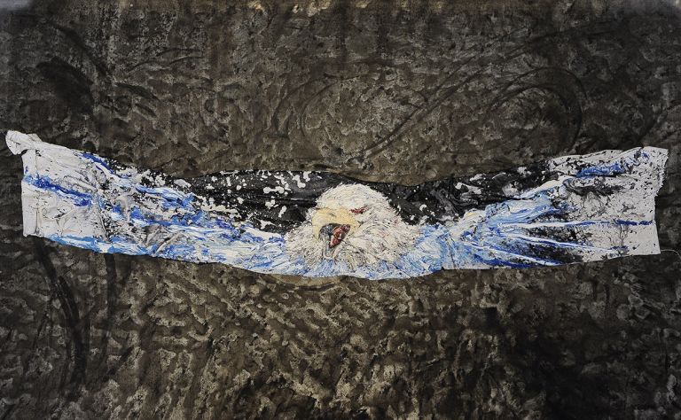 Cristiano Carotti, Eagle, 2016 - courtesy White Noise Gallery, Roma