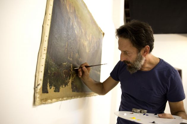 Daniele Galliano. Kochi-Muziris Biennale 2016 (foto a j joji)