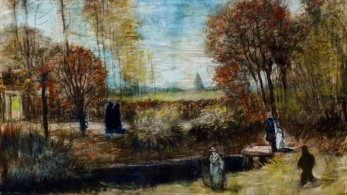 Il giardino della canonica a Nuenen, di van Gogh - foto Noordbrabants Museum