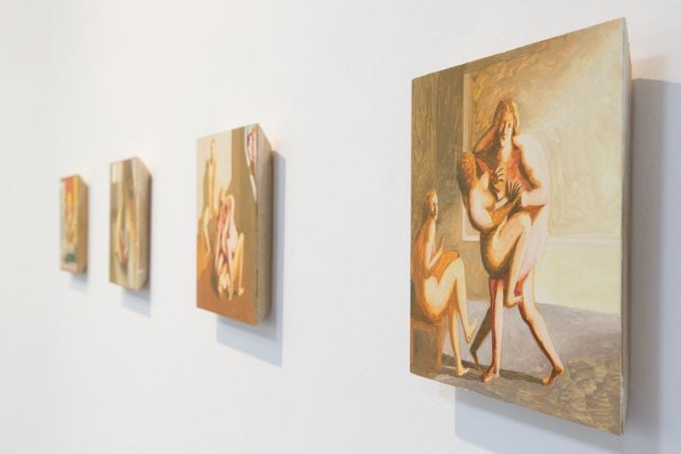 Ettore Tripodi - Storie - exhibition view at Studio d’Arte Cannaviello, Milano 2016 - photo Marcello Tomasi