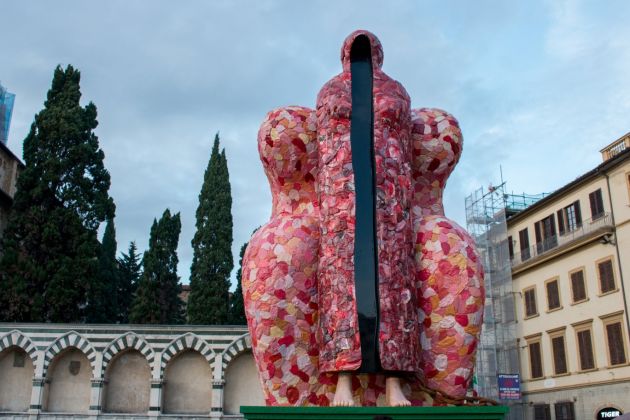 Gaetano Pesce, Maestà tradita, Piazza Santa Maria Novella, Firenze