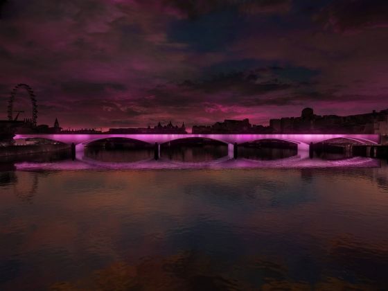 Il progetto di Leo Villareal per Illuminated River (copyright Leo Villareal e Lifschutz Davidson Sandilands)