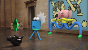Visita alla Tate Britain in compagnia dei personaggi animati. Il video di Jack Sachs