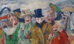 James Ensor, L'intrigo, 1890 - Antwerp, Koninklijk Museum voor Schone Kunsten. Foto KMSKA © www.lukasweb.be - Art in Flanders vzw. Photography - Hugo Maertens - © DACS 2016. Courtesy Royal Academy, Londra