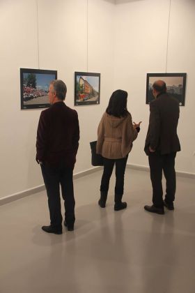 La mostra fotografica nella galleria di Ankara