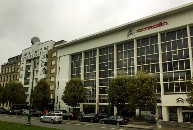 L’ex garage Citroën di place de l'Yser, futura sede del Centre Pompidou Bruxelles