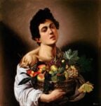 Michelangelo Merisi detto Caravaggio, Ragazzo con canestra di frutta - Roma, Galleria Borghese © Mibact - Galleria Borghese