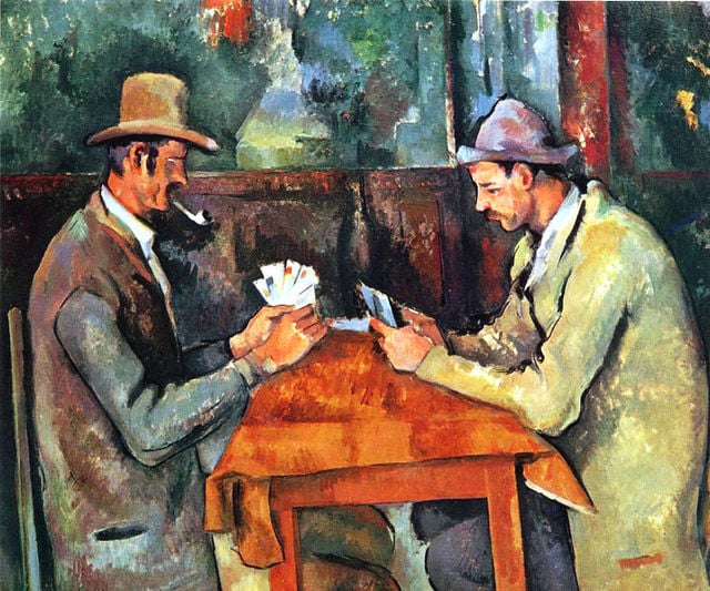 Paul Cézanne, I giocatori di carte, 1890-95