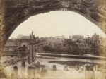 Robert Rive, Monte Palatino dal tempio della Pace. Roma, 1860-1865, Stampa all’albumina, cm 19,5x25