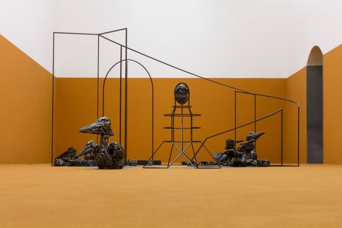 Rochelle Goldberg, No Where, Now Here, 2016 - Courtesy l’artista e Miguel Abreu Gallery, New York – installation view at GAMeC, Bergamo 2016 - photo Roberto Marossi