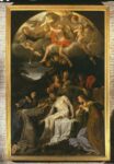 Annibale Carracci, Compianto su Cristo morto con i ss. Francesco, Chiara, Maria Maddalena e angeli, 1585 - Parma, Chiesa dei Cappuccini