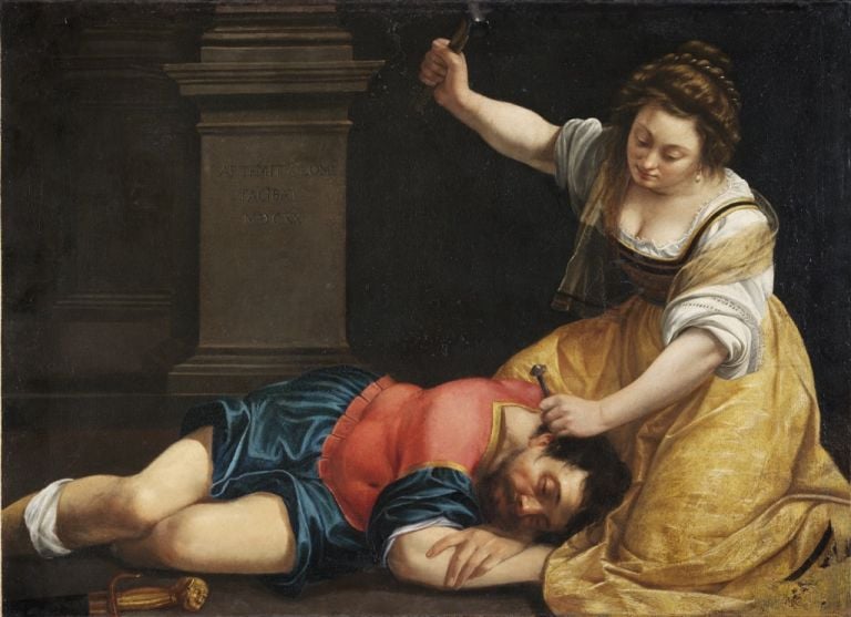 Artemisia Gentileschi, Giaele e Sisara, 1620. Museo di Belle Arti di Budapest