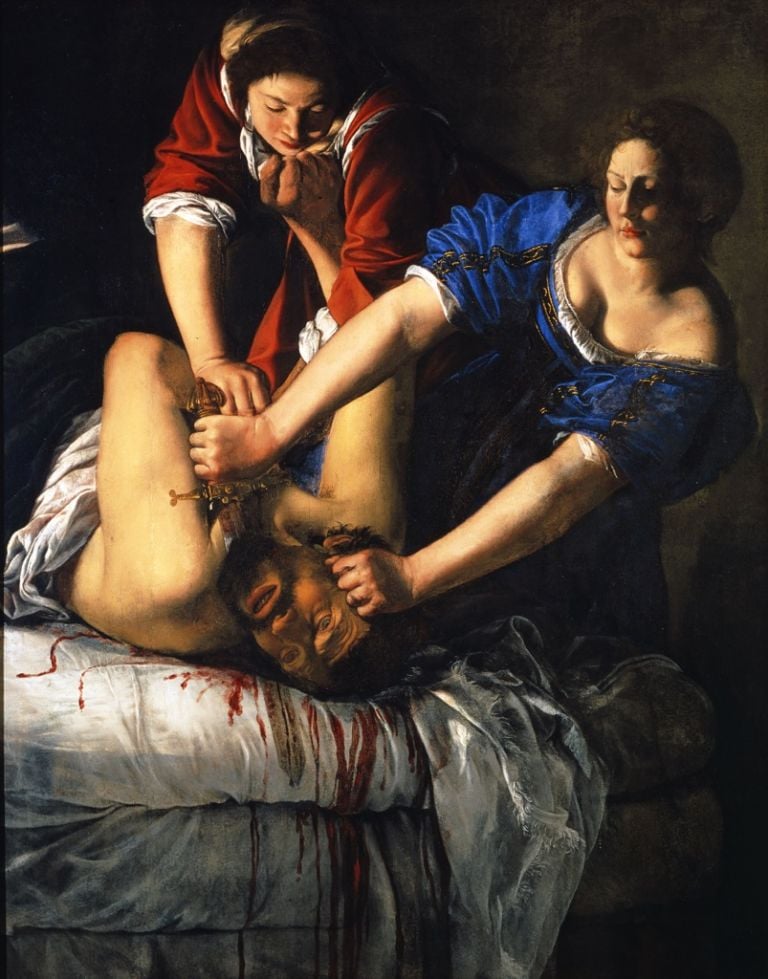 Artemisia Gentileschi, Giuditta decapita Oloferne, 1617. Napoli, Museo di Capodimonte. © Museo e Real Bosco di Capodimonte