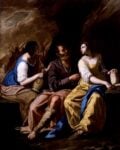 Artemisia Gentileschi e Bernardo Cavallino, Loth e le figlie, 1635-37 ca.. Toledo, lent by the Museum of Art, Clarence Brown Fund. ©Toledo Museum of Art. Photo Richard Goodbody Inc.