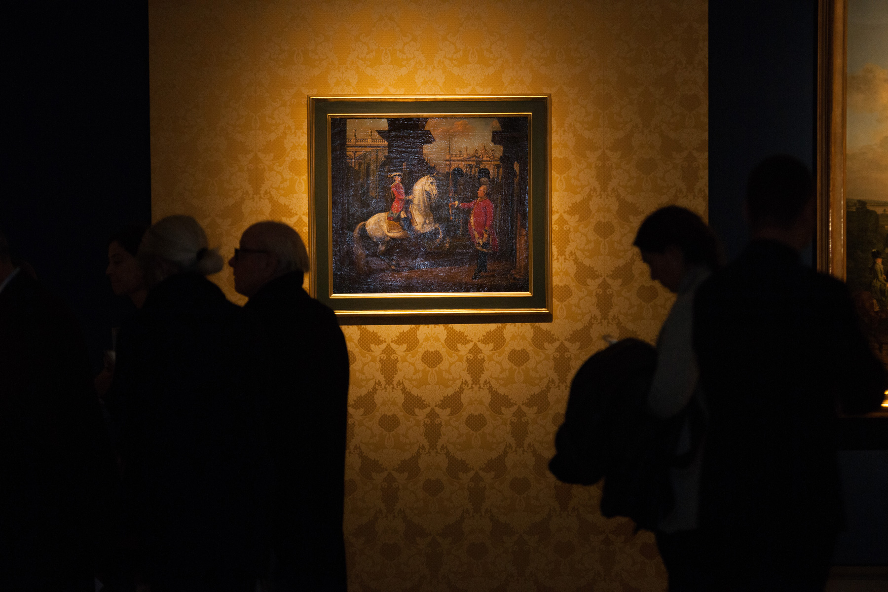 Bellotto e Canaletto. Lo stupore e la luce. Exhibition view at Gallerie d'Italia, Milano 2017