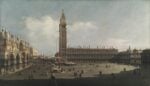 Bernardo Bellotto, La Piazza San Marco, Venezia, 1742-43, The Cleveland Museum of Art