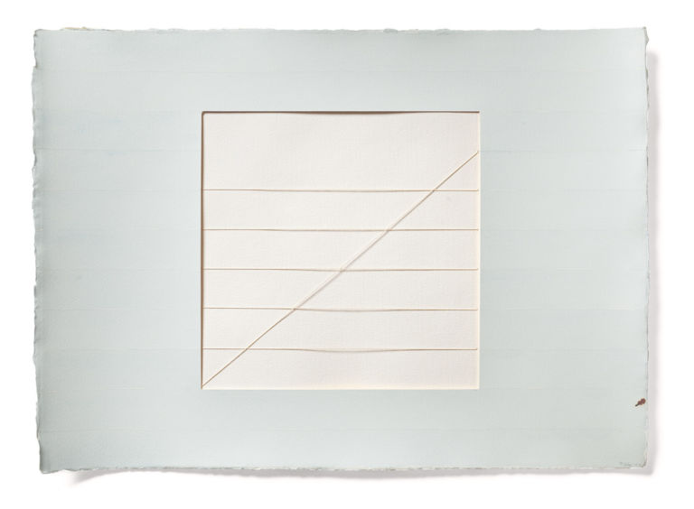 Bilge Friedlaender, Linear Diagonal Mutation, 1975 – Arter-Space for Art, Istanbul