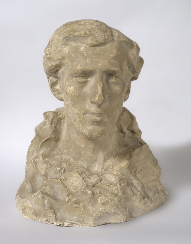 Domenico Baccarini, Busto di Giovanni Costetti, 1901-02, Faenza, Pinacoteca comunale