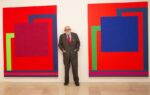 Emilio Mazzoli alla mostra Peter Halley – New Paintings - Galleria Mazzoli, Modena 2016