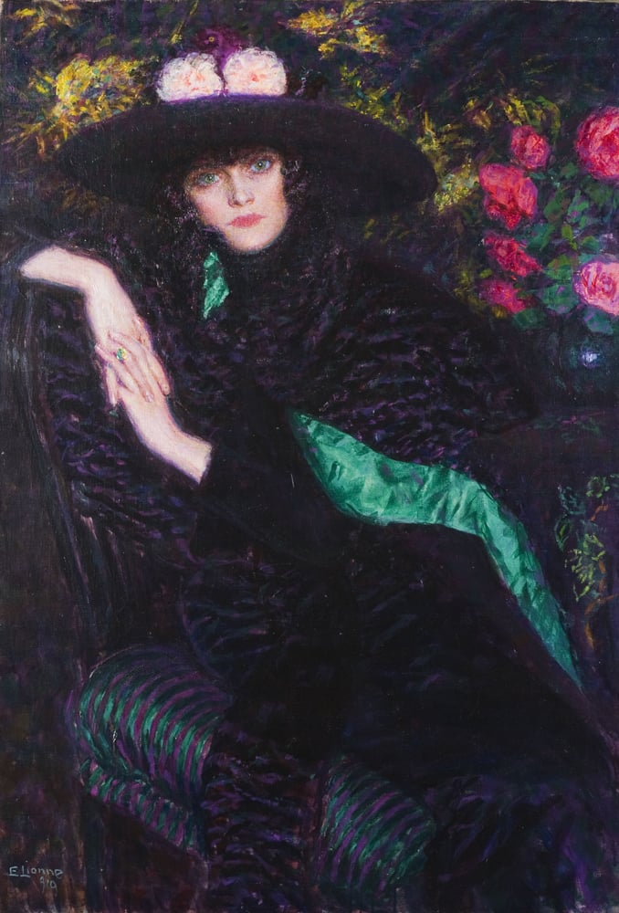 Enrico Lionne, Attesa, 1919 - Novara, Galleria d’Arte Moderna Paolo e Adele Giannoni