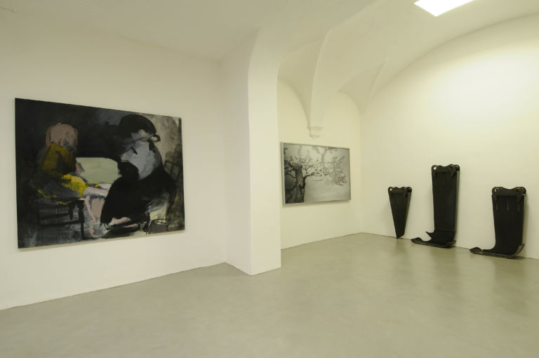 Faith & Fathom - exhibition view at Galleria Poggiali, Firenze 2016