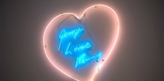 George Loves Kenny, di Tracey Emin
