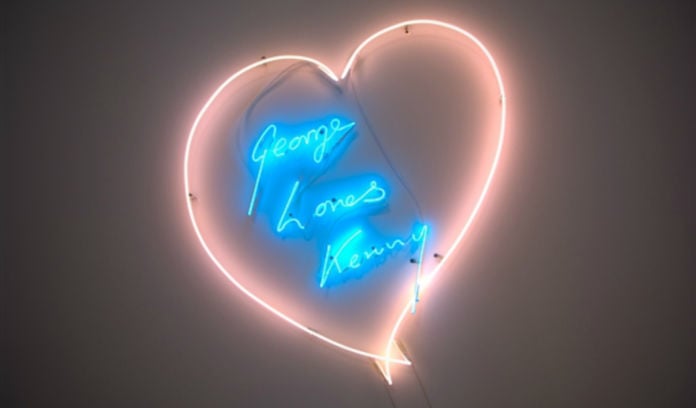 George Loves Kenny, di Tracey Emin